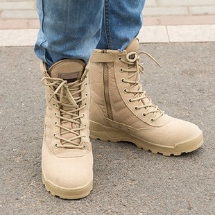 Men Special forces combat boots man boot Hiking shoe sneaker