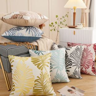pillow polyester throw cover cushion pattern mandala blue