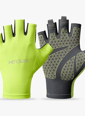 Summer Cycling Gloves Fitness Women Men Gym Fishing Half-Fin