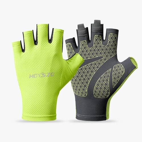 Summer Cycling Gloves Fitness Women Men Gym Fishing Half-Fin