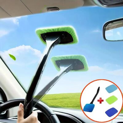 Car Window Cleaner Brush Kit Windshield Cleaning Wash Tool I