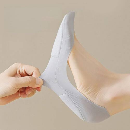 Plantar Sponge Insoles Women Boat Socks Shock Absorbing Shoe
