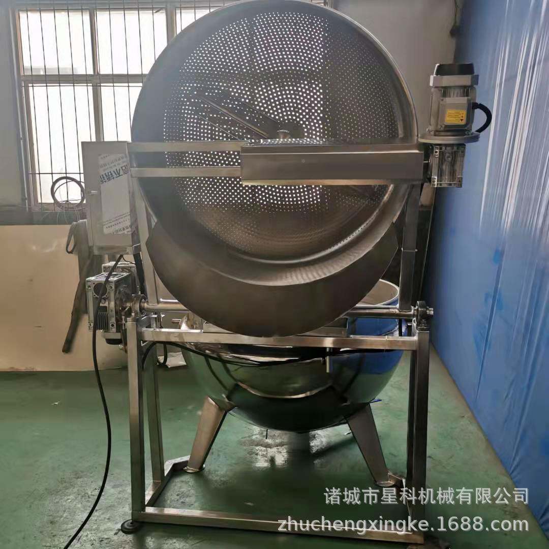 全自动搅豆泡油炸机洋葱拌圈炸锅 电油加星科热虎皮鸡爪油 炸设备