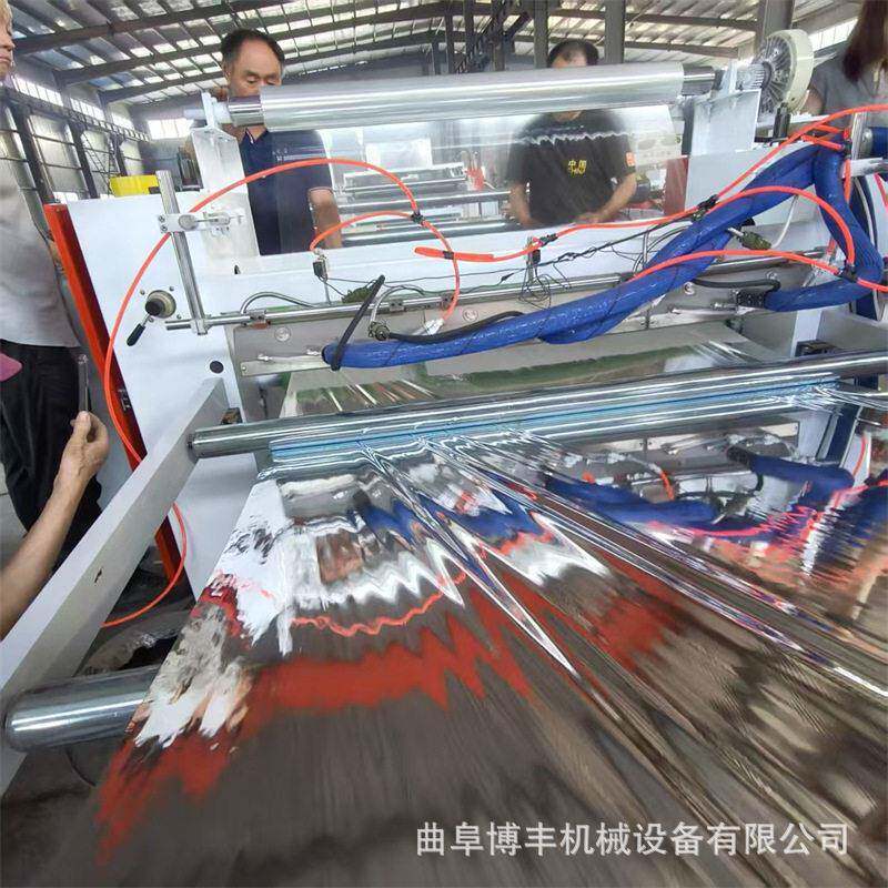 EVA熔喷涂机 热1.2胶2米宽珍珠棉离型膜复合机 博丰压敏不胶干涂