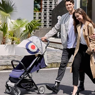 英吉利那玲珑二代婴儿推车超轻便折叠简易新生宝宝伞车可坐可躺