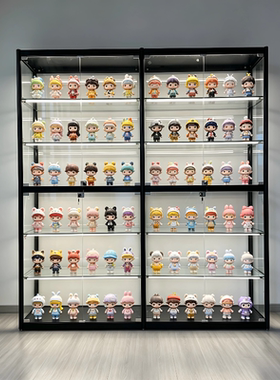 透明玻璃多层奖杯奖牌展示柜