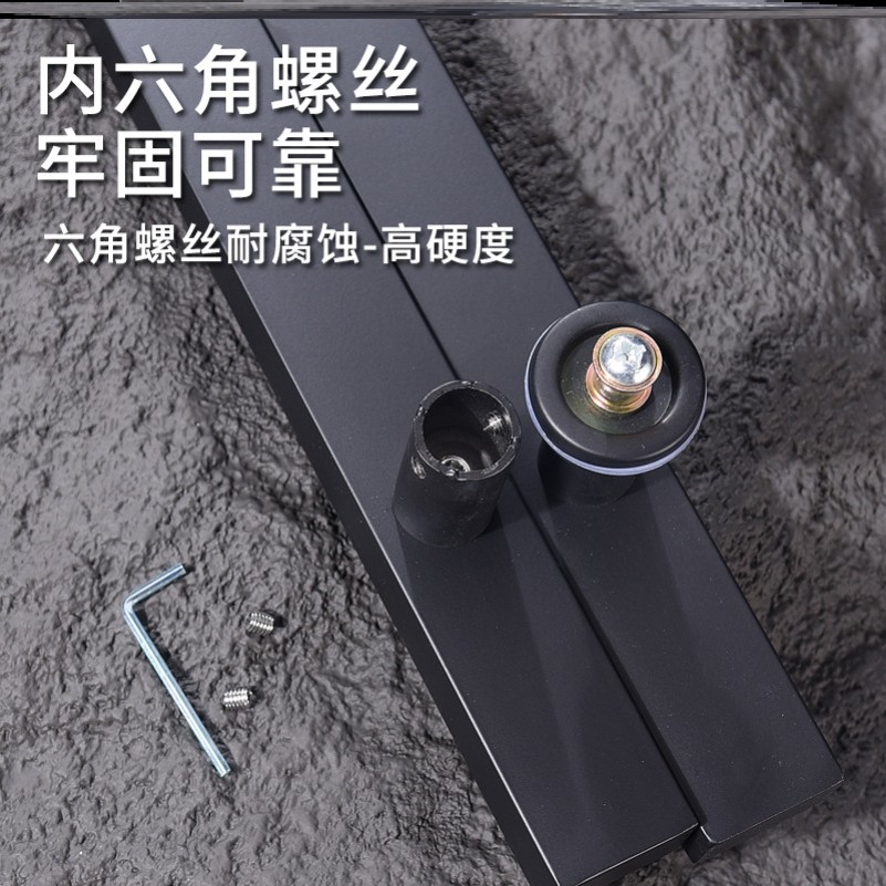 大门大拉手浴室门市哑黑酒店移门门把手通用型门手柄圆管门扇玻璃