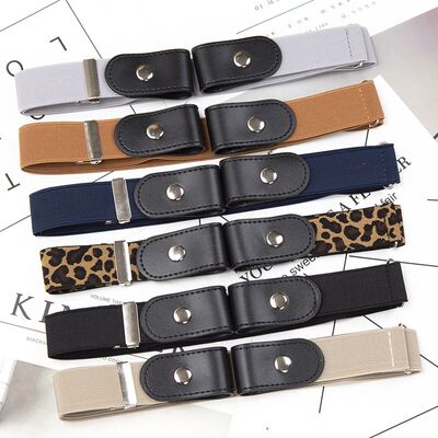 Elastic Invisible Belts for Women Quality Buckle-free Jeans
