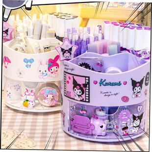 Sanrio Anime Rotating Pen Holder Kuromi Melody Cinnamoroll K