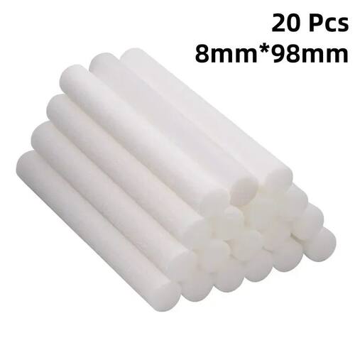 20 Pcs/Pack Humidifier Filter Cotton Refill Travel Mini Humi