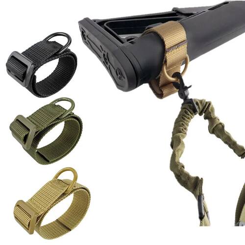 Tactical Airsoft Tactical Buttstock Sling Adapter Rifle Stoc