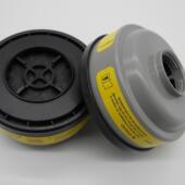 霍尼韦尔N75003有机蒸汽酸性气体过滤盒550030防护活性炭面罩