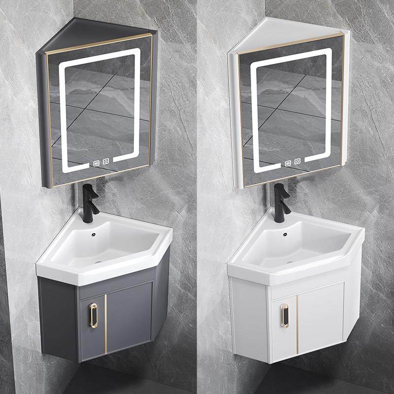 挂墙式转角三角洗手盆浴室柜组合陶瓷卫生间小号迷你洗脸盆洗漱台,家装主材,浴室柜组合,淘宝优惠券,粉丝福利购,淘宝优惠卷