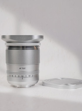 62mm金属方形遮光罩适用铭匠75mm f2方型通用遮光罩遮阳罩