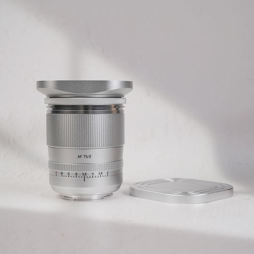 62mm金属方形遮光罩适用铭匠75mm f2方型通用遮光罩遮阳罩