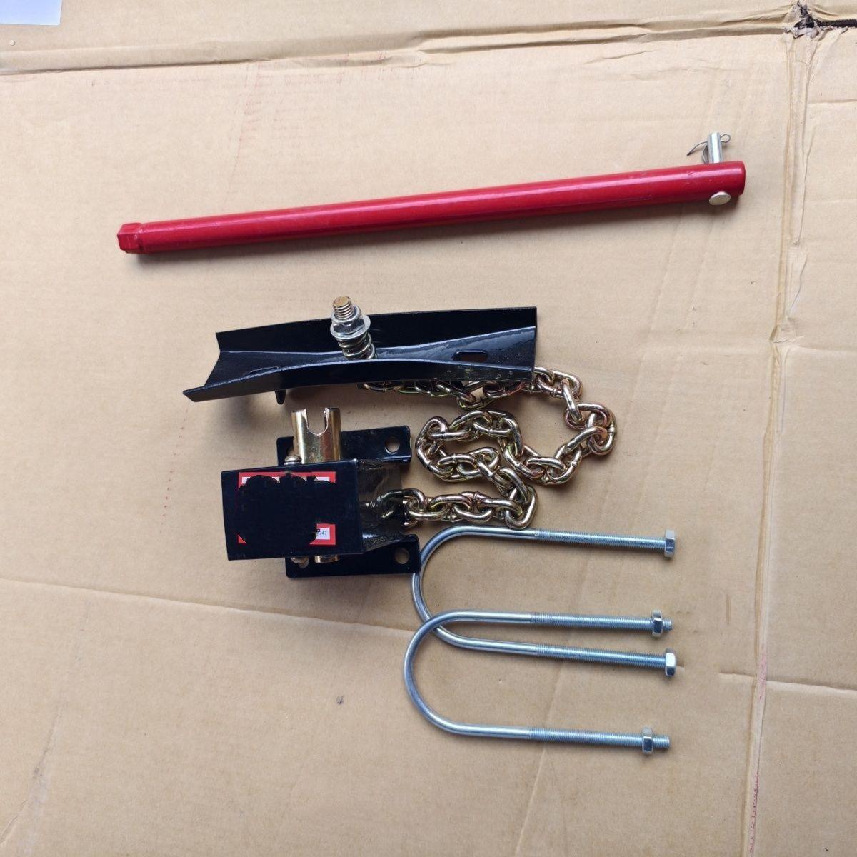 备胎固定支架通用型轻卡汽车货车农用车改装备胎升降器备胎吊架