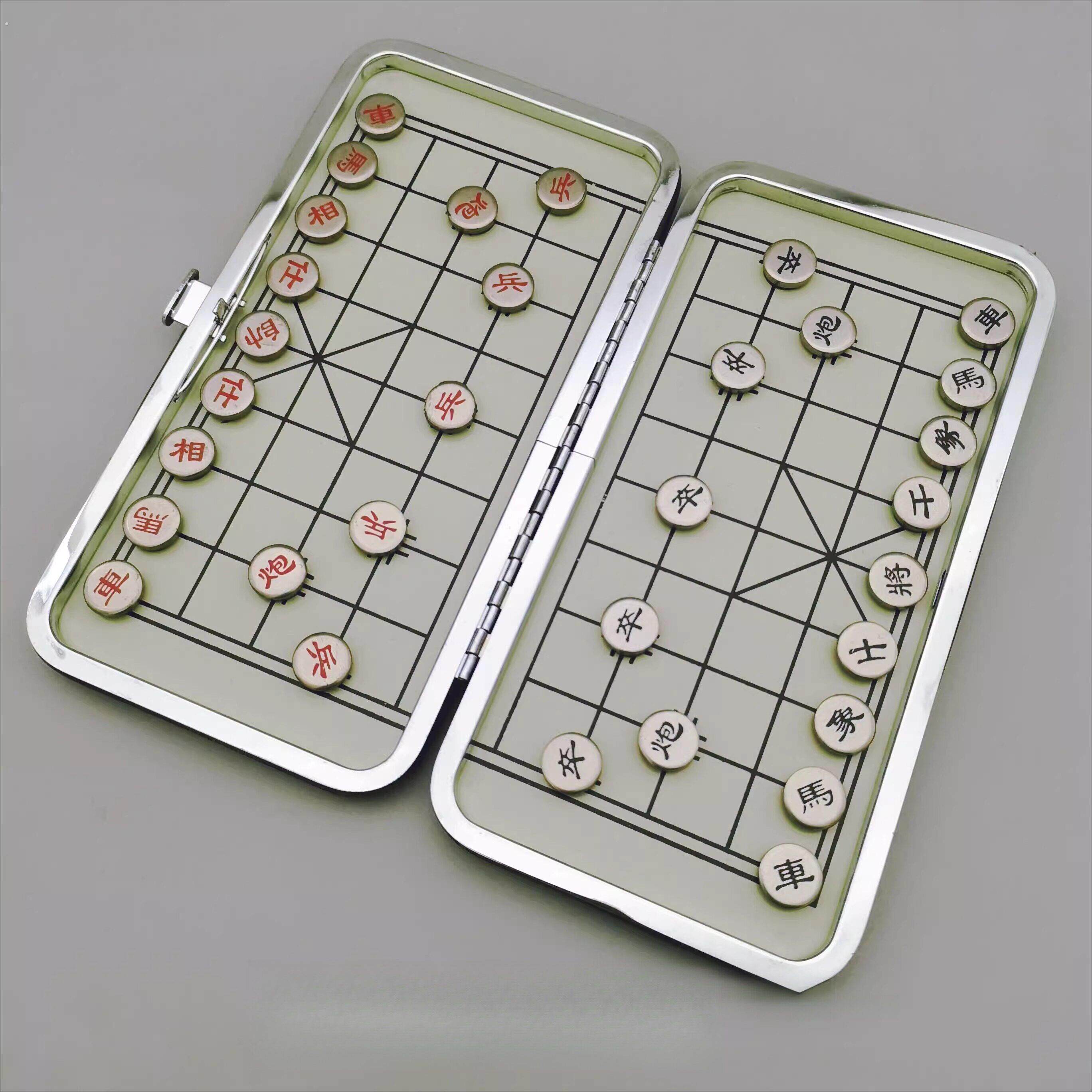 中国小象棋迷你折叠磁吸便携式磁石象棋学生小号益智棋类套装棋盘