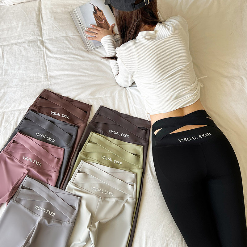 无尴尬线鲨鱼裤女外穿春秋薄款小个子打底裤提臀瑜伽芭比九分八分