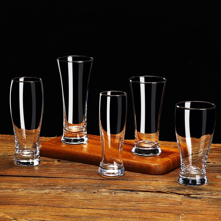 白熊啤酒专用啤酒杯Vedett啤酒专用杯无铅小麦啤酒杯定制LOGO