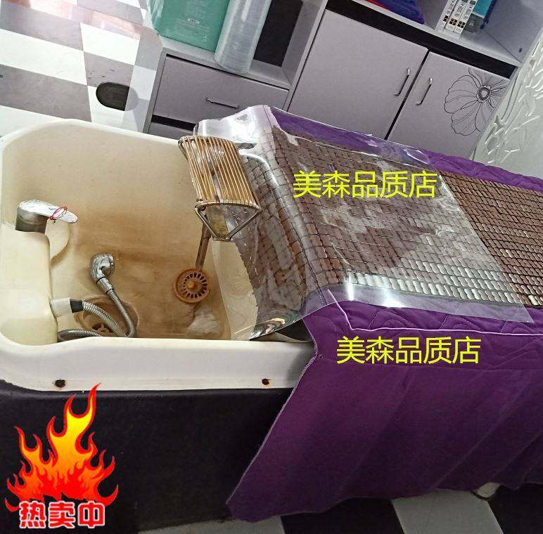 塑料胶垫冲水垫子发廊垫薄膜隔水垫pvc胶垫洗头床防水垫护垫定做