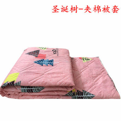 夹棉被套单件加棉加厚两用被罩空调被夏凉被1.5m床1.8m床秋冬