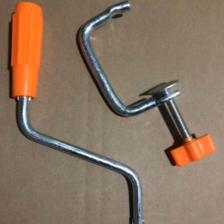 家用压面机固定夹面条机固定架手动手摇把配件固定器通用型