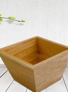 新款现货木质米斗 开业摆件木质升斗 婚庆实木四方老式抓周搬迁