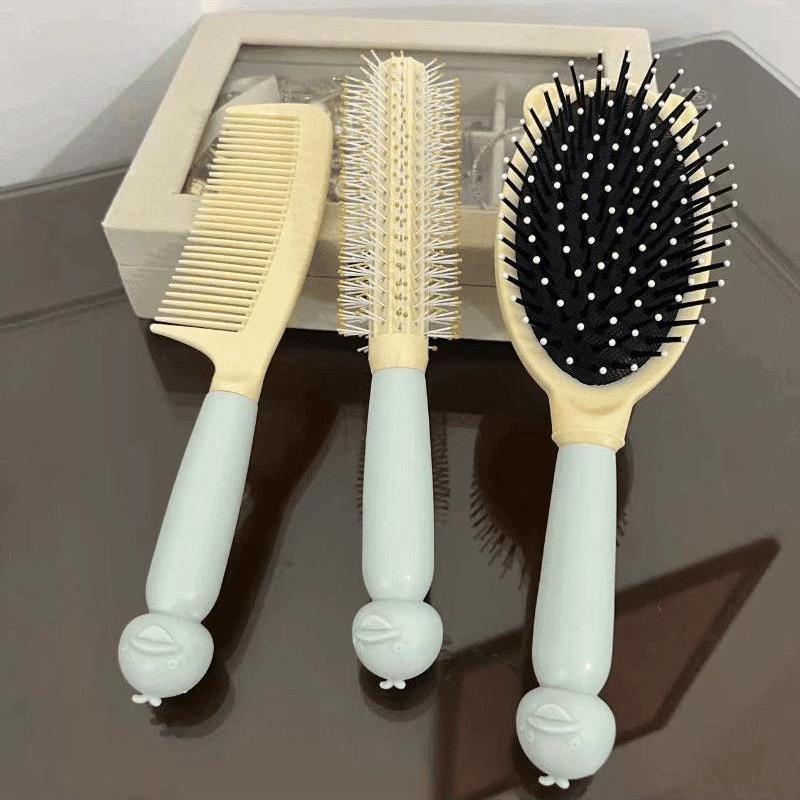 气囊梳可爱便携式学生宿舍高颜值直发家庭按摩卷发气垫蓬松梳子