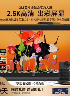 XPPen数位屏ArtistPro22(2.5K)手绘屏电脑绘画屏AP22数绘屏数位板