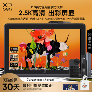 XPPen数位屏ArtistPro22 手绘屏电脑绘画屏AP22数绘屏数位板 2.5K
