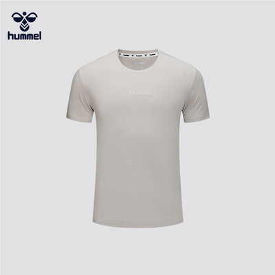 HUMMEL专柜同款男士户外运动速干短袖跑步健身上衣夏季新款T恤衫