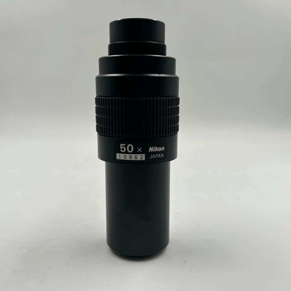 Nikon/尼康50X工具测量显微镜物镜外观成色新镜片通