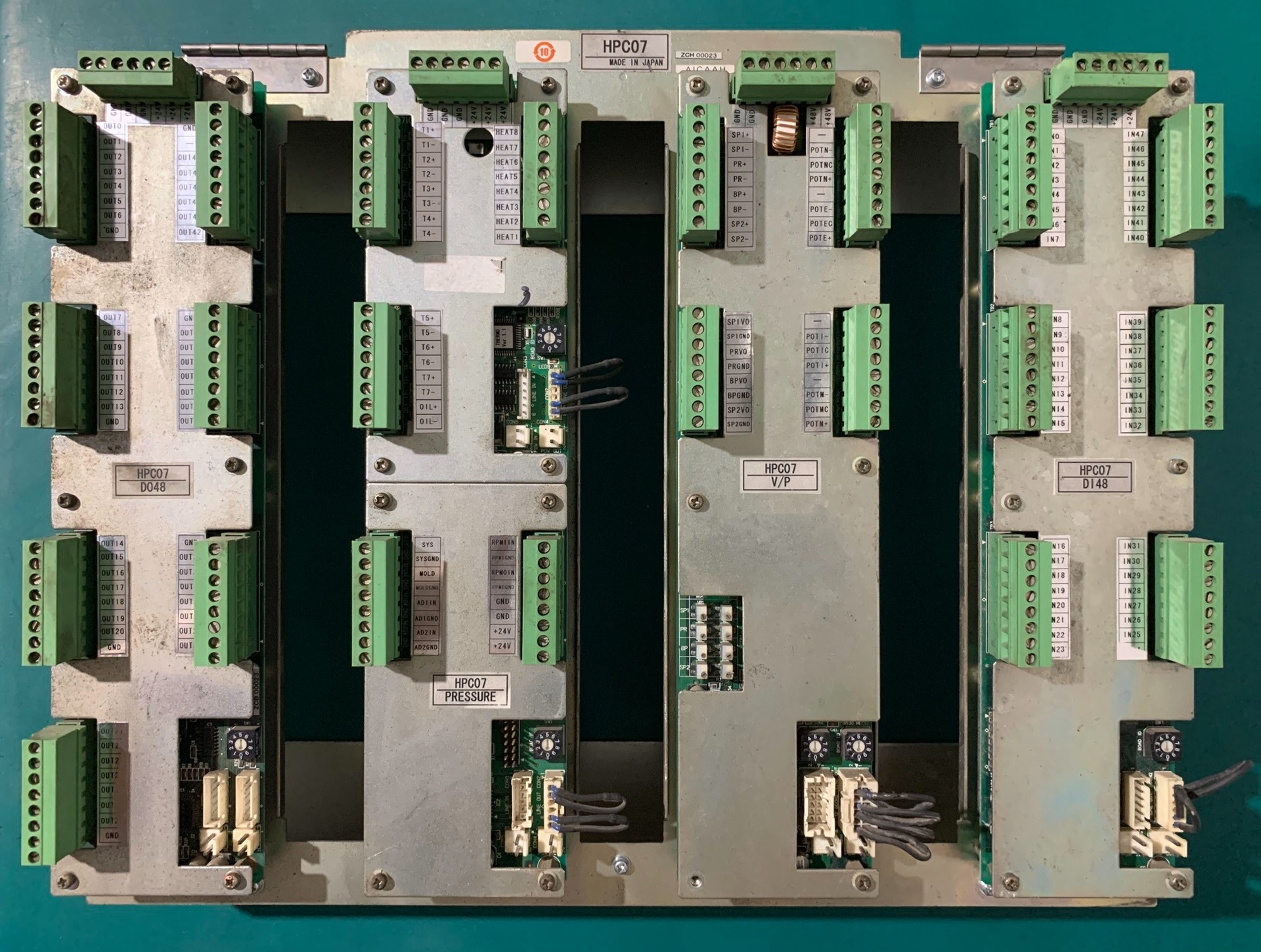 拆机海天700t注塑机用富士hpc07电脑i/o板1块,功能-议价