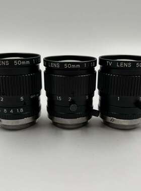 日本进口TVLENS50mm11.8工业CCD镜头