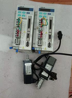 台达伺服电机2套100w.伺服控制器ASD-A0121-A