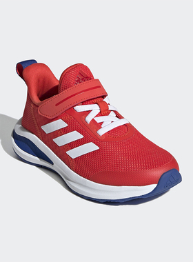 Adidas/阿迪达斯正品秋季款儿童休闲魔术贴耐磨低帮运动鞋FV2625