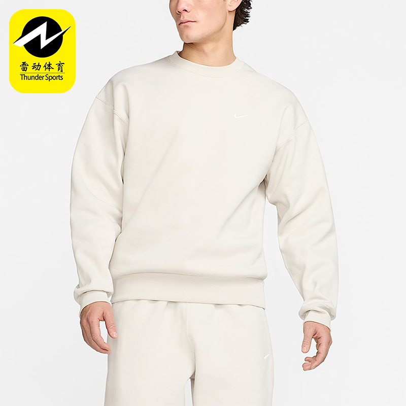Nike/耐克正品春秋男士运动长袖简约套头经典加绒卫衣DX1362-072