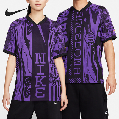 Nike/耐克正品夏季男女宽松复古时尚印花短袖T恤FN2394-011