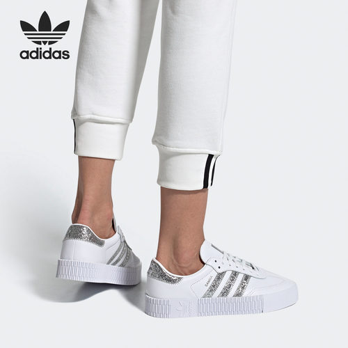 Adidas/阿迪达斯正品 三叶草 SAMBAROSE W女子经典运动鞋 FX3819