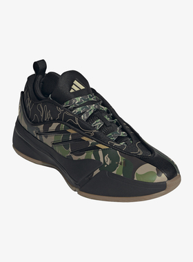 Adidas/阿迪达斯官方正品新款男士防滑耐磨系带低帮篮球鞋JH6358