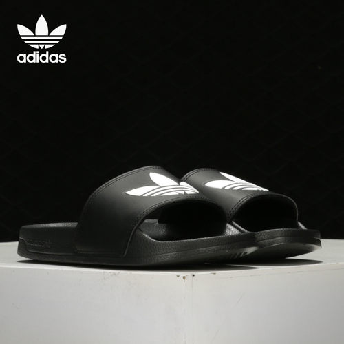 Adidas/阿迪达斯正品当季新款三叶草男子运动休闲拖鞋FU8298