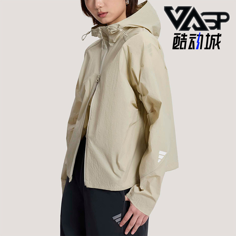 Adidas/阿迪达斯正品FOS WOVEN JACKET女士休闲机能外套KS2734