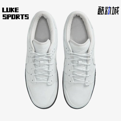Nike/耐克正品DunkLow新款男女白黑色街头经典休闲板鞋IQ3342-100
