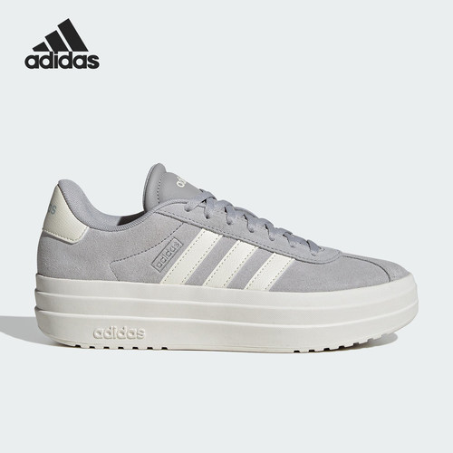 Adidas/阿迪达斯正品VL COURT BOLD女士经典厚底耐磨板鞋IF9784