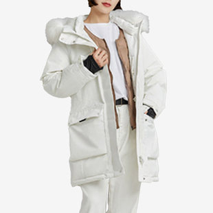 New Balance/NB冬季新款女子运动保暖中长款羽绒服5PC44432