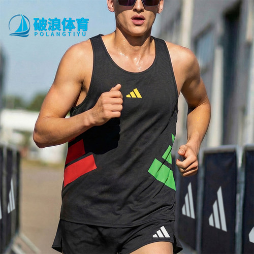Adidas/阿迪达斯正品ALL TIME TANK TOP男士经典健身背心KF4001
