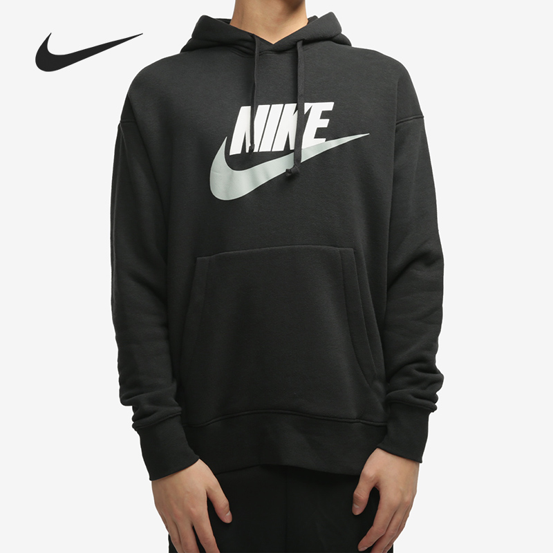 耐克男子休闲运动连帽长袖套头衫