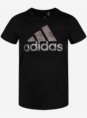 Adidas/阿迪达斯官方正品春季女子新款运动型圆领短袖T恤 FM9294