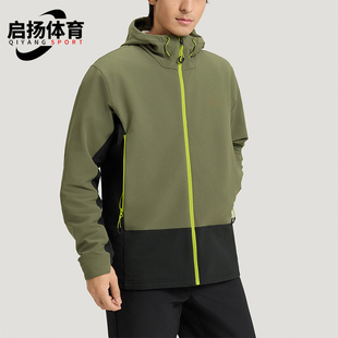 Adidas/阿迪达斯正品2026男士梭织户外保暖运动拒水外套KQ5550