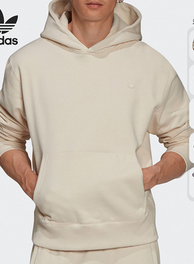 Adidas/阿迪达斯正品三叶草冬季男子宽松运动连帽卫衣 H11377